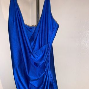 Blue party dress